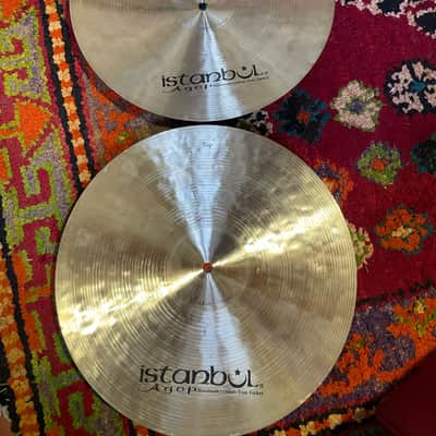 Istanbul Agop 15" Traditional Heavy Hi-Hat (Pair) - Traditional image 2
