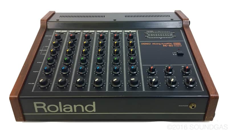 Roland PA.80 Mixer w/ Spring Reverb | Reverb