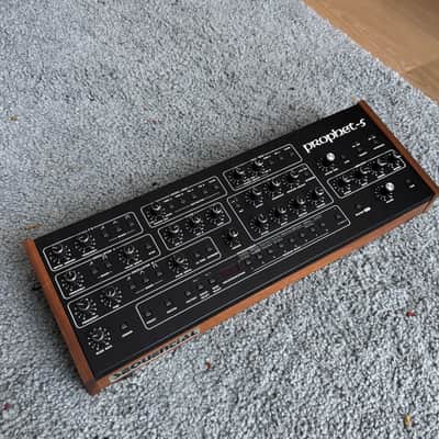 Sequential Prophet-5 Desktop 5-Voice Polyphonic Synthesizer 2021 - Present - Black with Wood Sides image 2