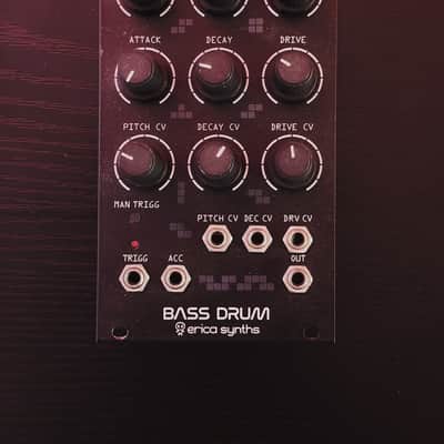 Erica Synths Bass Drum 2014 - 2022 - Black image 1