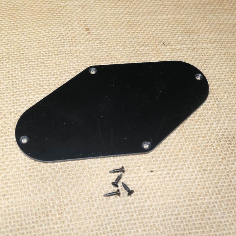 Control Plate Black, Genuine 2022 EVH Wolfgang WG Standard - Same Day Shipping #DN04 image 1