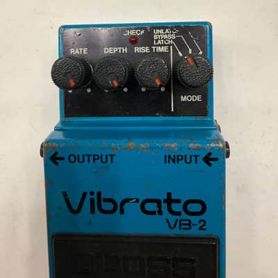 Boss Roland VB-2 Vibrato Original Vintage 1982 Guitar Effect Pedal MIJ Japan image 2