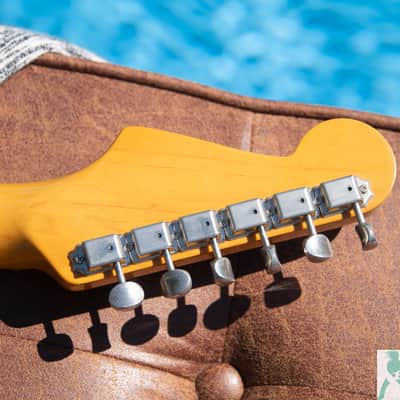 1993-94 (Grunge Era) Fender ST-57 Stratocaster Reissue - Made in Japan - "Blackie Vibes" - Pro Set Up w Perfect Frets/Action/Intonation! image 5