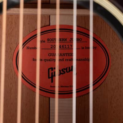 Gibson Southern Jumbo Original Vintage Sunburst with Case image 9