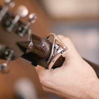 Shubb Standard Capo C1 – 50th Anniversary Edition for Steel-String Guitar image 6