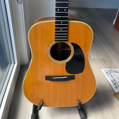Martin D-28 1969 Natural. Brazilian Rosewood sides & back OHSC image 2