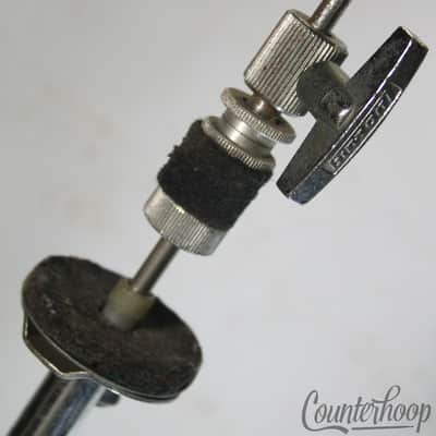 Ludwig Atlas Hi-Hat Cymbal Stand Tripod Base+Pedal 1124 Spur-Lok Vintage 70s-80s image 7