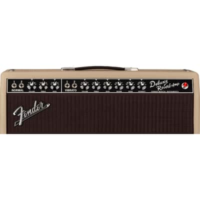 Fender Tone Master Deluxe Reverb Blonde - Modeling Combo Amp for Electric Guitars image 4