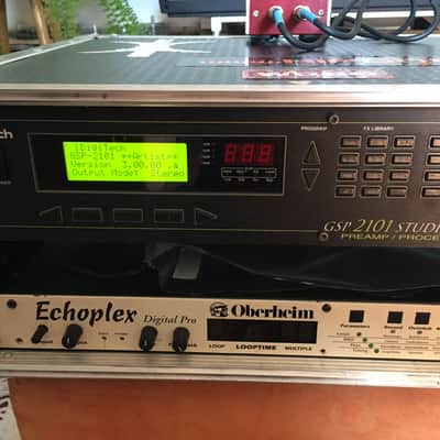 1990s Black Vintage DigiTech GSP2101 with rare PPC-210 SDisc card and Johnson J12 controller image 4