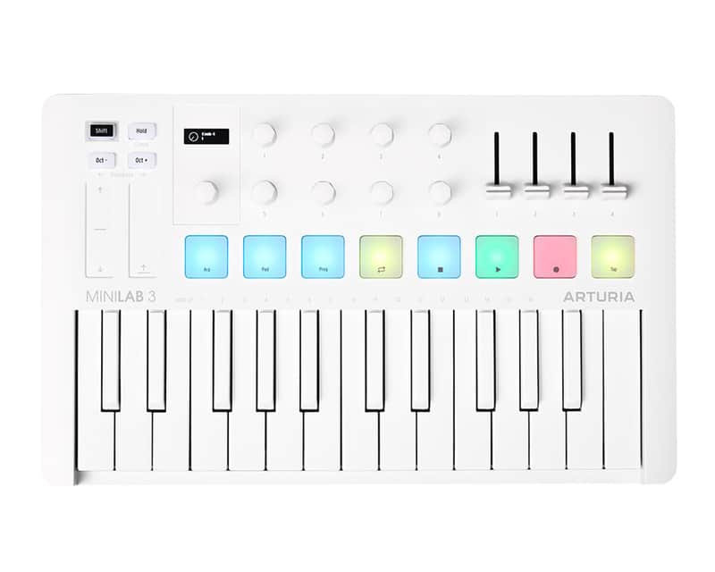 Arturia MiniLab 3 - Alpine White image 1