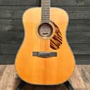 Fender Paramount PD-220E Dreadnought Acoustic-Electric Guitar w/ Case - Natural