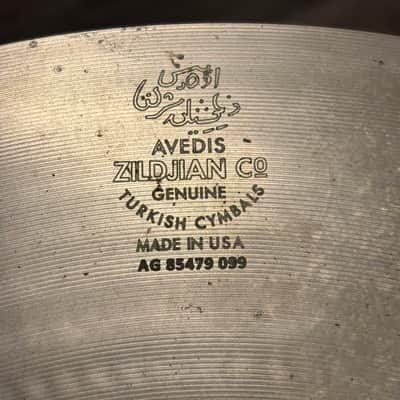 Zildjian 20" A Custom Medium Ride Cymbal 2406g image 3