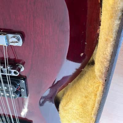 Ibanez 2402 Double Cutaway Double Neck 1974 - 1977 - Walnut image 3