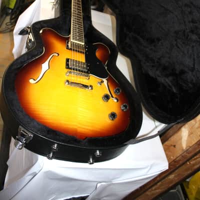 Hofner Contemporary Series Verythin CT - HCT-VTH-SB With Hard Shell Case image 19
