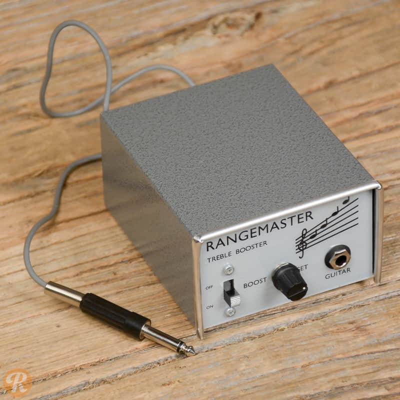ギター RANGEMASTER TREBLE BOOSTER Rangemaster Treble Booster — Analog Noir