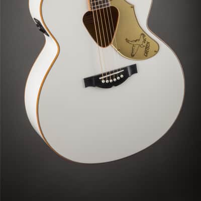 Mint Gretsch G5022CWFE Rancher Falcon, Acoustic Electric Jumbo Guitar, White image 5