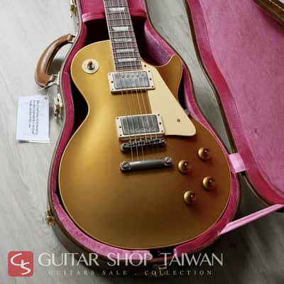 2024 Gibson Custom Shop 1957 Les Paul Reissue Goldtop VOS with Dark Back. Brand New! image 5