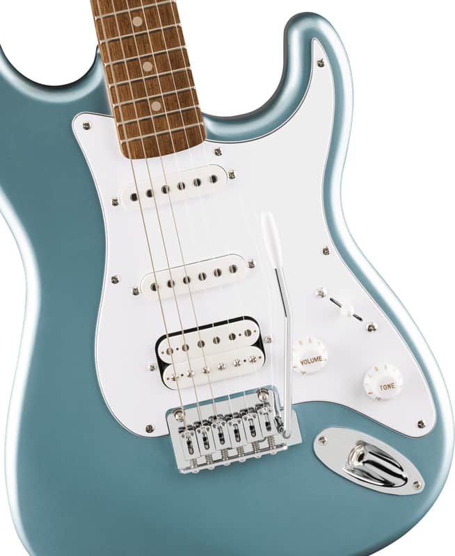 Squier Affinity Series Stratocaster Junior HSS - Ice Blue Metallic image 1