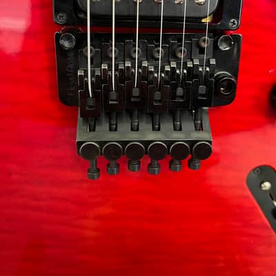 Hamer USA TLE Custom 1986 Red Boomerang Inlays Electric Guitar Tele Style image 11