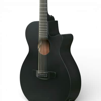 Ibanez AEG1221BOT AEG Series 12-String Acoustic-Electric Guitar, Black Out image 6