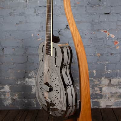National Reso-Phonic Style O 14 Fret - Bright Nickel image 9