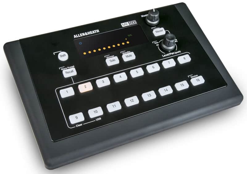 Allen & Heath ME-500 16-Channel Plug And Play Mixer 16 Mono / 16 stereo Inputs image 1