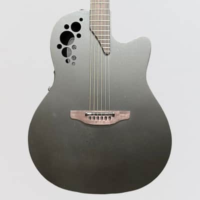 Ovation 2078TX-5-G Pro Series Elite TX Deep Contour Acoustic-Electric Guitar - Textured Black