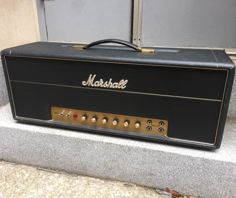 Marshall 1959HW Handwired JMP Reissue 2-Channel 100-Watt Guitar Amp Head image 2