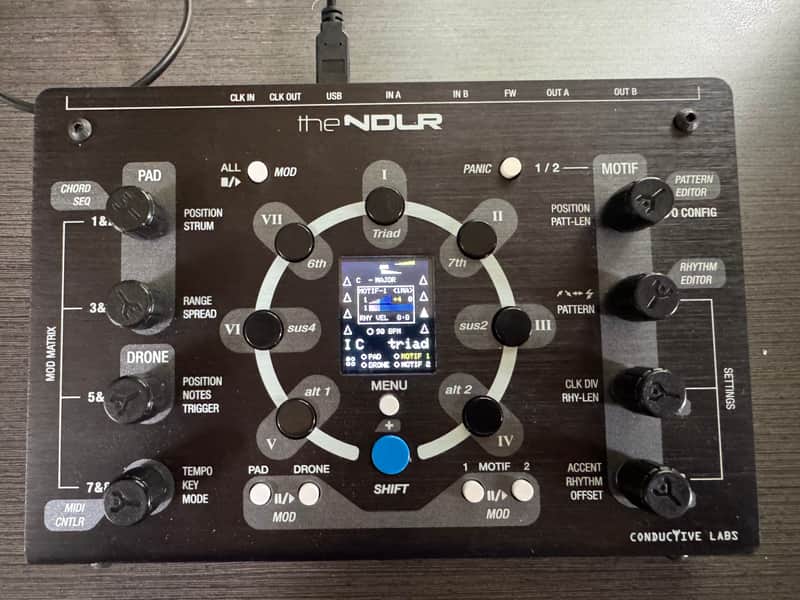Conductive Labs NDLR Midi Arpeggiator