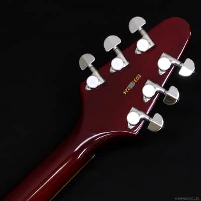Edwards E-FV-120D Cherry Red, Flying V Style, Seymour Duncan Pickups, 2022 Brand New image 11