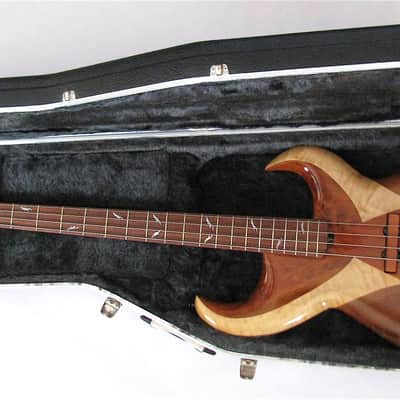 DJP Guitars- custom handmade Lotus bass w/ Bartolini 9J1 String through 2012 Free Shipping image 11
