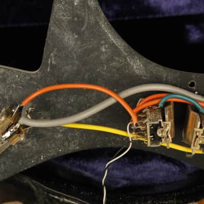 original 1973 Mosrite V-II Sunburst image 25