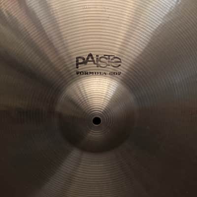 Paiste 20" 602 Medium Ride 2458 grams 1973 image 3