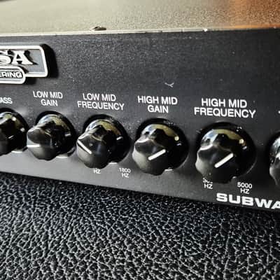 Mesa Boogie Subway D-800 Plus 800-Watt Bass Amp Head 2016 - Present - Black image 3