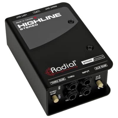 Radial Engineering Highline Stereo Passive Line Isolator image 2