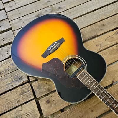 Super Jumbo Acoustic Guitar Ibanez SGE130, Vintage Sunburst USED! RKVSB050423 image 3