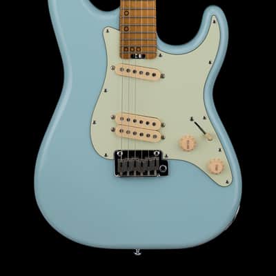 Schecter MV-6 (2022) - Super Sonic Blue #20332 with Gig Bag image 1