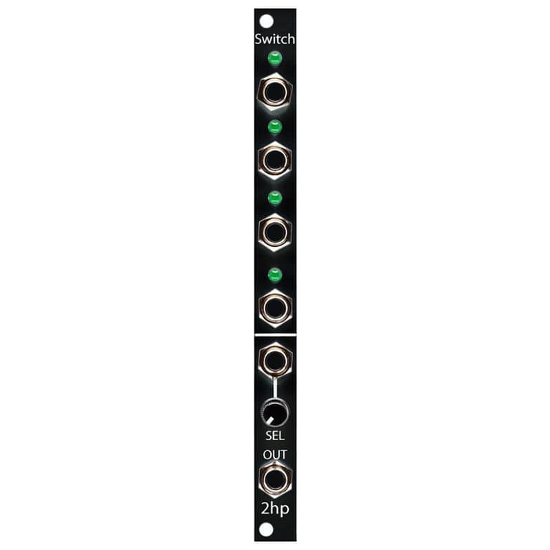 2hp SWITCH Eurorack Module (Black) image 1