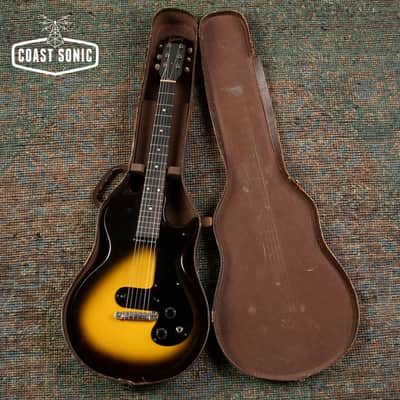 1959 Gibson Melody Maker, Single cut, 3/4 scale, all original w/ case image 20