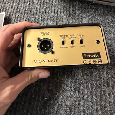 Friedman Mic-No-Mo' Passive Cabinet Simulator 2019 - Gold image 2