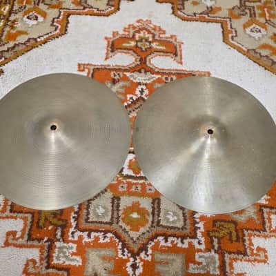 Zildjian 14" Hi Hat Pair 783/1230g 60s stamp
