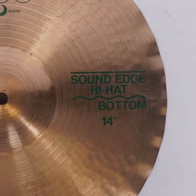 PAISTE | 505 | SOUND EDGE | 14" HI-HATS-14" image 5