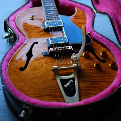 Gibson ES-195 2013 - Trans Amber image 6