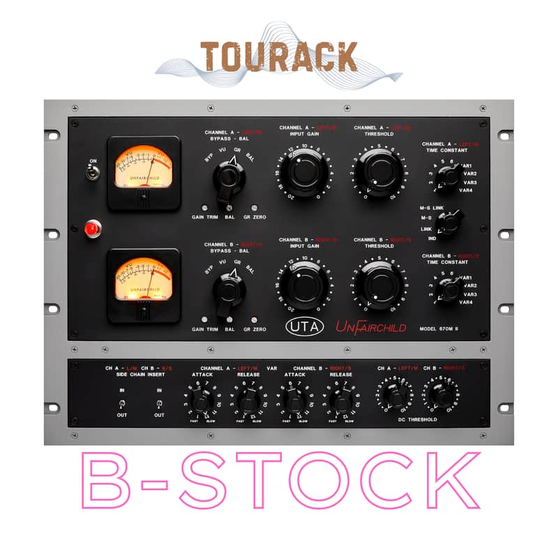 Undertone Audio Unfairchild Model 670M II 2-Channel Tube Compressor / Limiter | OPENED BOX | TOURACK image 1