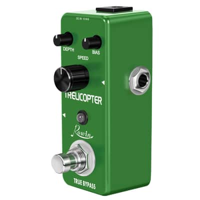 Rowin TRELICOPTER Optical Tremolo Huge Range of speeds and depths True Bypass LEF327, FREE PICKS + HOLDER+ FREE SHIP USA image 9