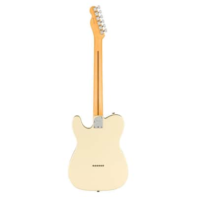 Used Fender American Professional II Telecaster Olympic White w/ Rosewood FB image 8