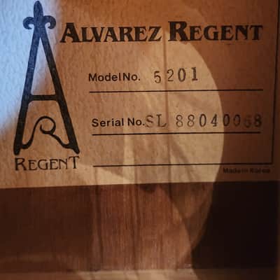 Alvarez 5102 Regent Classic Acoustic Natural New Strings 8/5/25 image 7