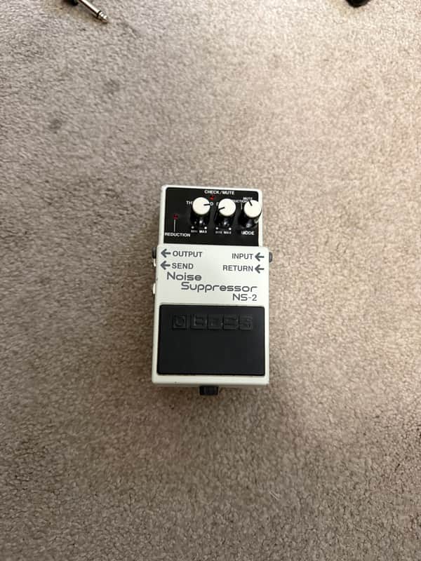 Boss NS-2 Noise Suppressor (Silver Label) 1989 - Present - White image 1