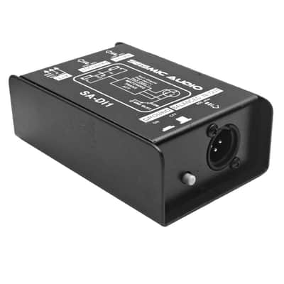 Passive Direct Box w/ Ground Lift-Attenuator Switch  DI image 2