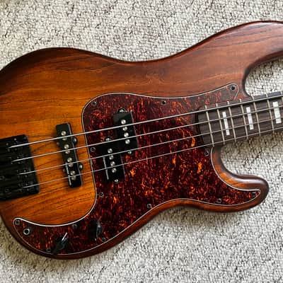 Custom PJ Precision / Jazz Bass in Satin Vintage Burst image 3